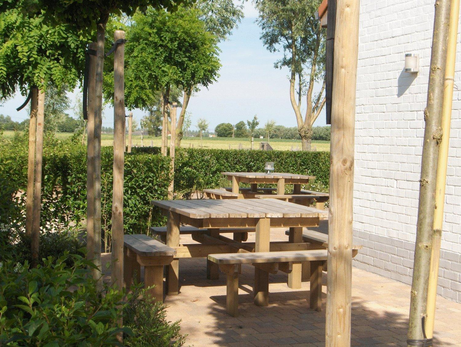 B&B Knotwilgenhoeve นอคเคอ-เฮสท์ ภายนอก รูปภาพ